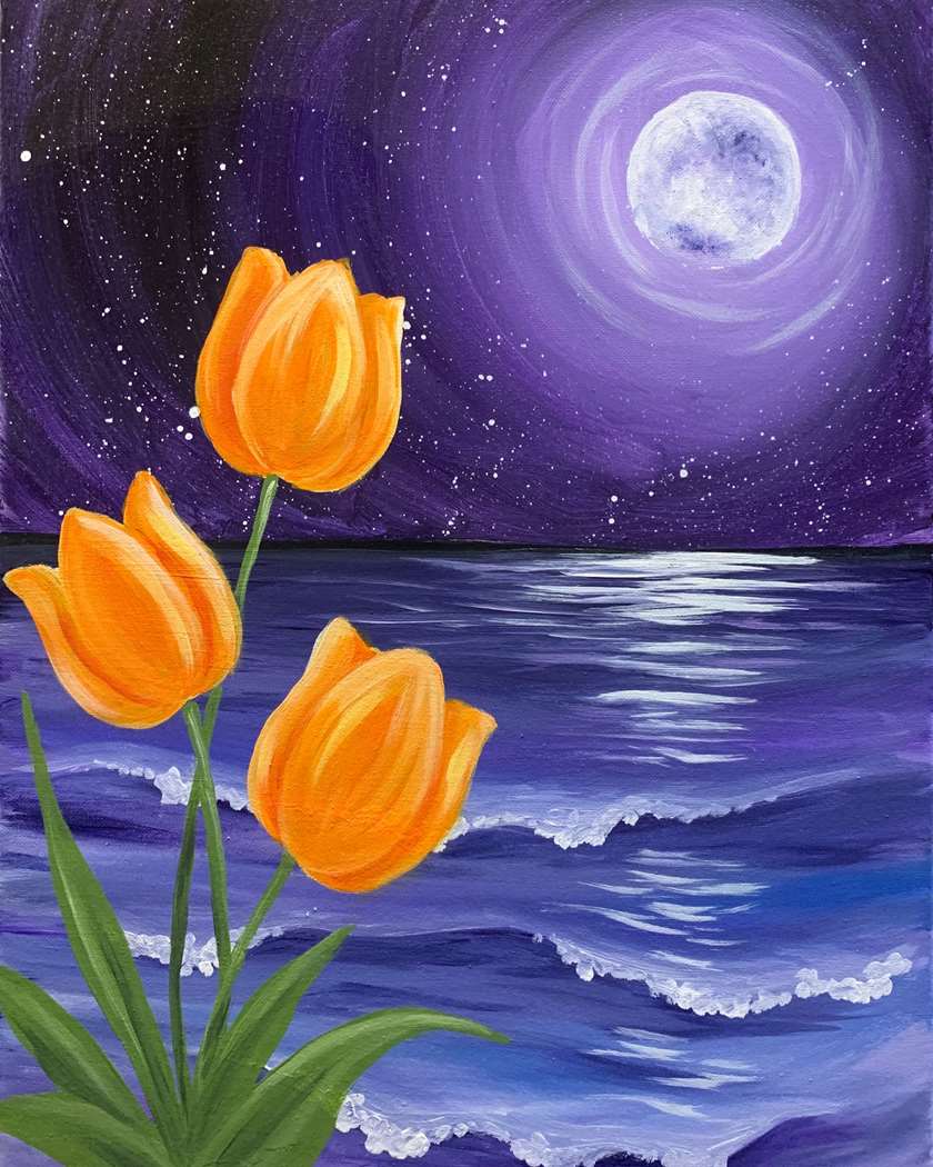Tulip Tides Paint & Sip 1